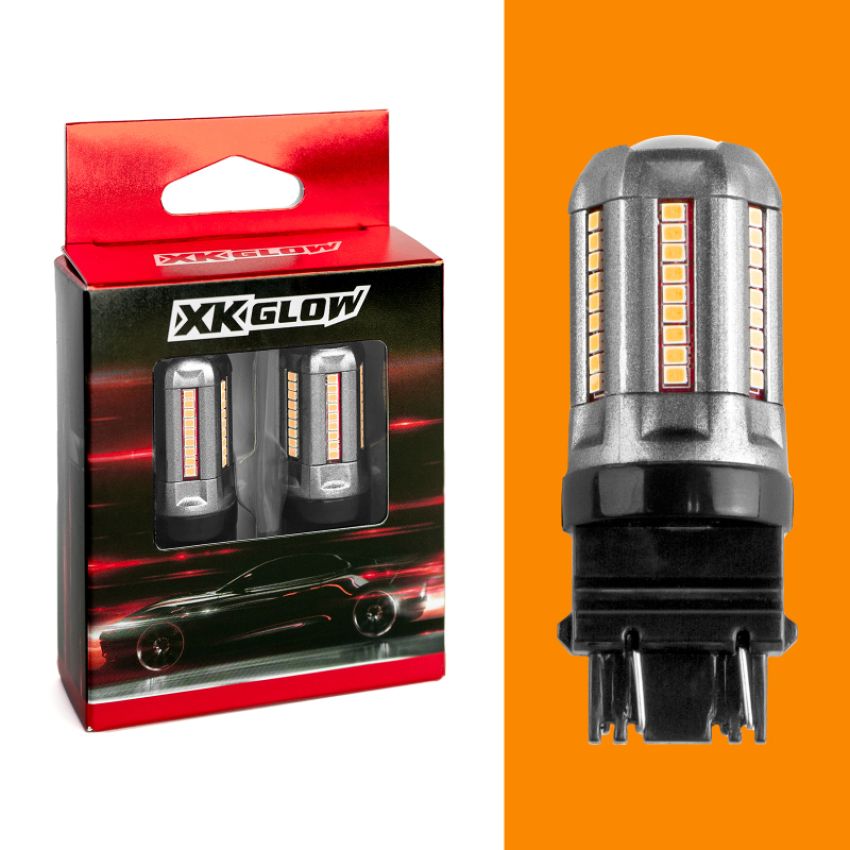 XKGLOW XK3157-A XK Glow 2pc Amber 3157 Auto Bulb