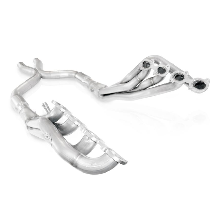 Stainless Works GT145HCAT 2007-14 Shelby GT500 Headers 1-7/8in Primaries High-Flow Cats X-Pipe