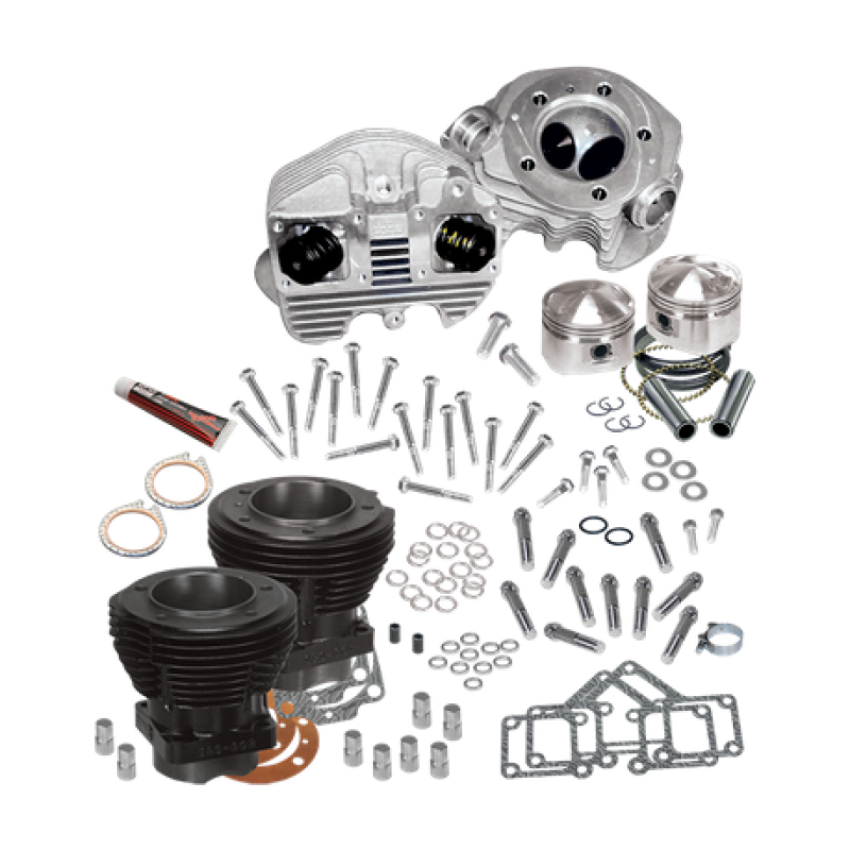 S&S Cycle 90-0097 66-78 BT Complete 74in Top End Replacement Kit