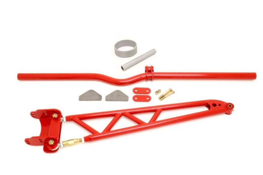 BMR Suspension XTA001R BMR 82-02 3rd Gen F-Body Chrome Moly Adj. Xtreme Torque Arm Kit - Red