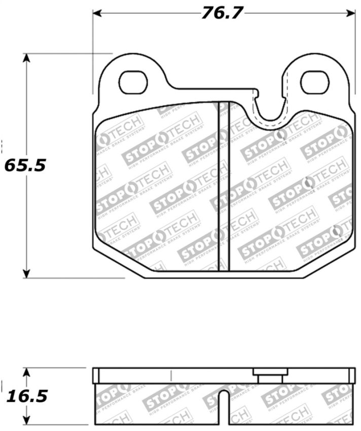 Stoptech 309.01740 Performance Brake Pads