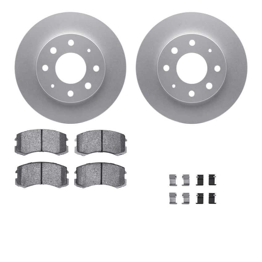 Dynamic Friction 4512-72053 Rotor Kit