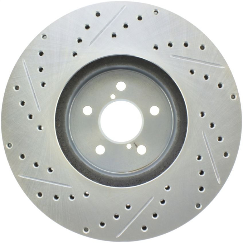 Stoptech 227.47024L 05-14 Subaru Legacy Select Sport Drilled & Slotted Rotor - Left