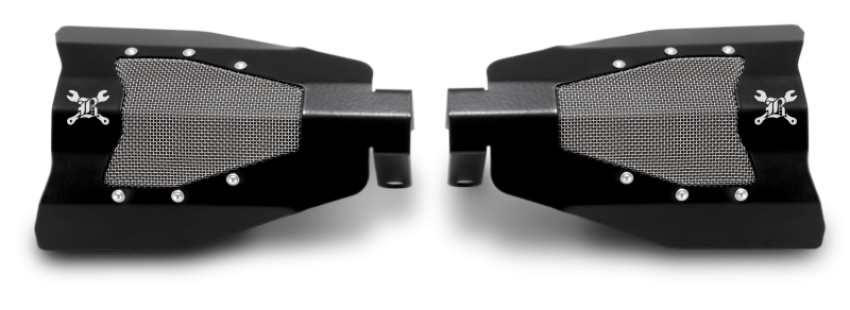 Burly Brand B16-1701B H-D Titan Hand Guards - Cable Clutch - Black