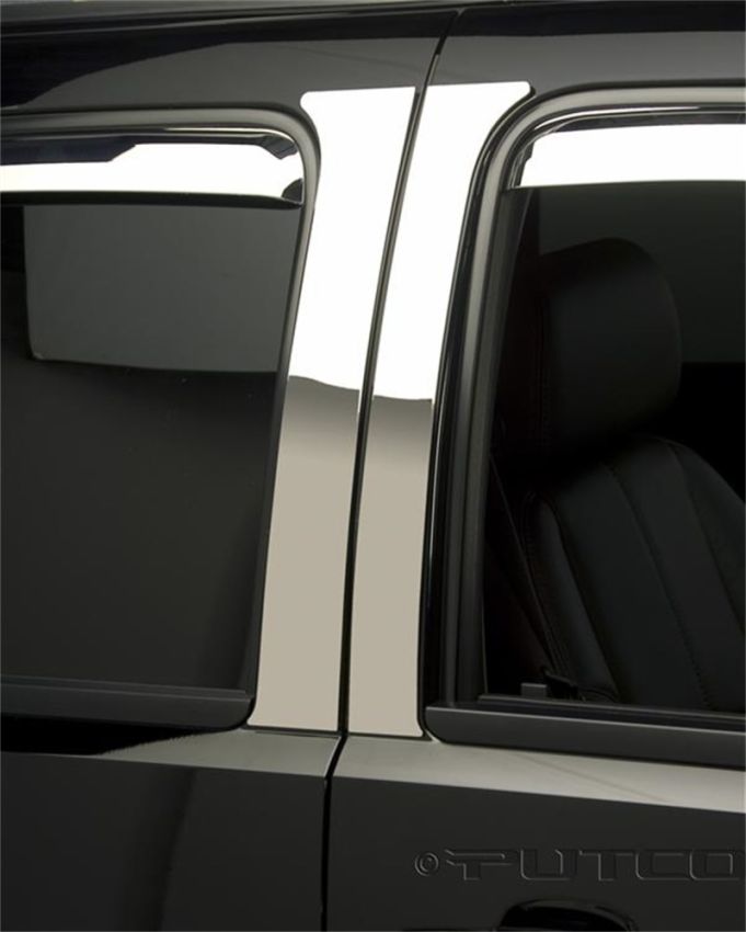 Putco 402667 11-14 DODGE DURANGO-4pcs Stainless Steel Pillar Posts Classic