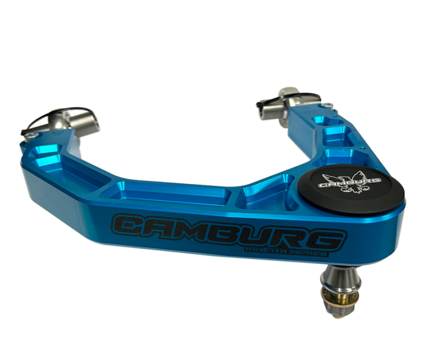Camburg CAM-110233-BLU Ford Raptor 17-23 KINETIK V2 Performance Billet Uniball Upper Arms (King Blue)