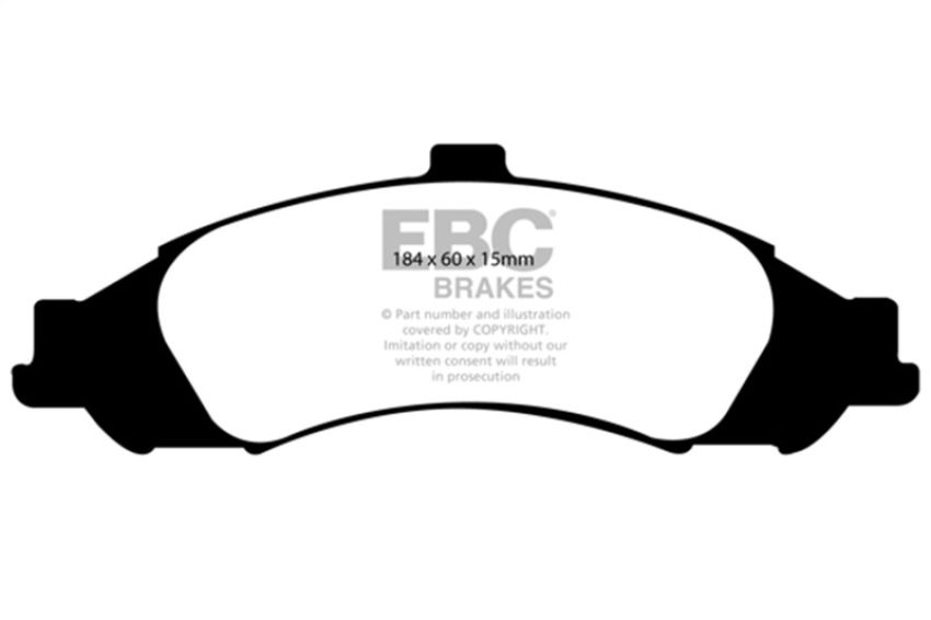 EBC Brakes DP31721C Redstuff Ceramic Low Dust Brake Pads