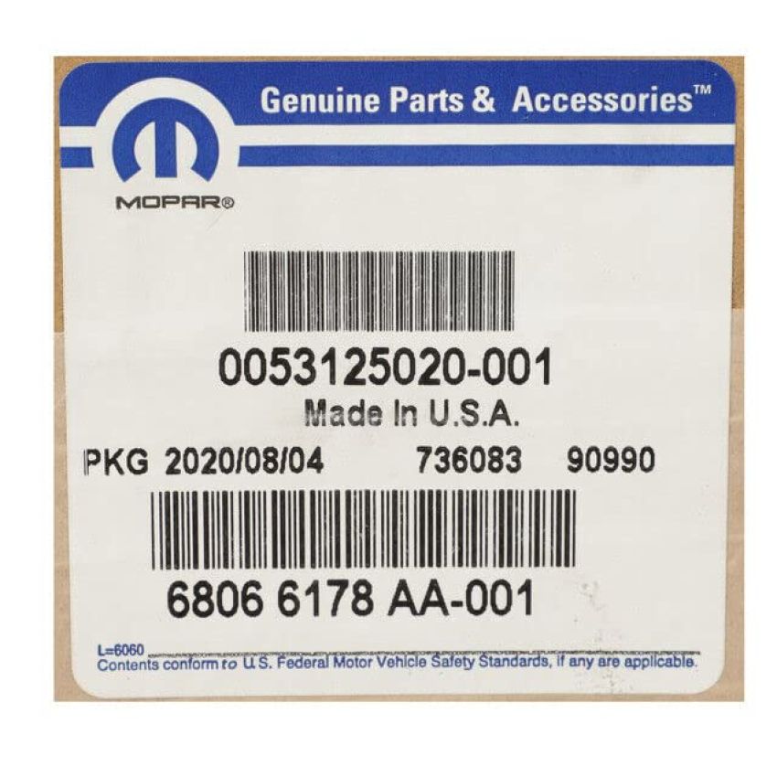 Mopar 68066178AA SHAFT, Intermediate