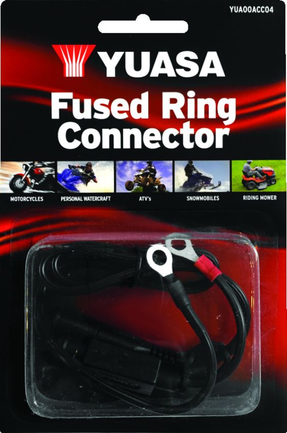 Yuasa Battery YUA00ACC04 Yuasa Fused Ring Connector - 3 Amp Fuse
