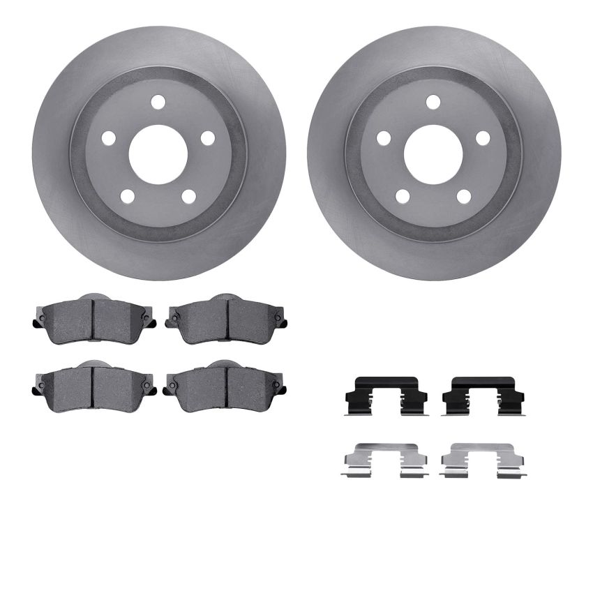 Dynamic Friction 6512-52070 Rotor Kit