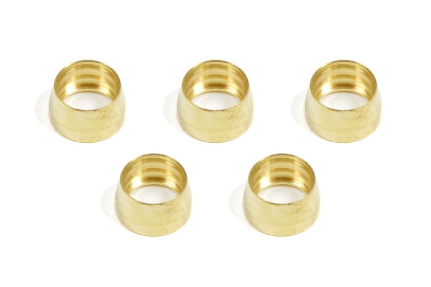 AEROQUIP AERFCM3824 Repl Brass Sleeve for #8 Teflon Hose Ftgs (5pk)