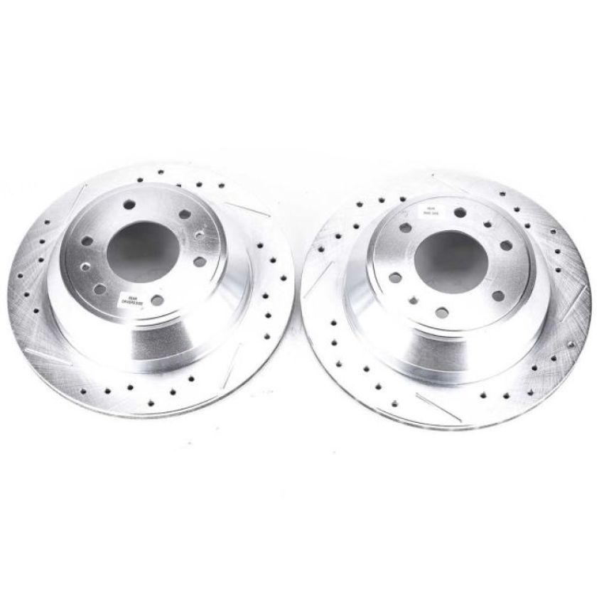 PowerStop AR8647XPR PowerStop Evolution Performance Drilled, Slotted & Plated Brake Rotor Pair