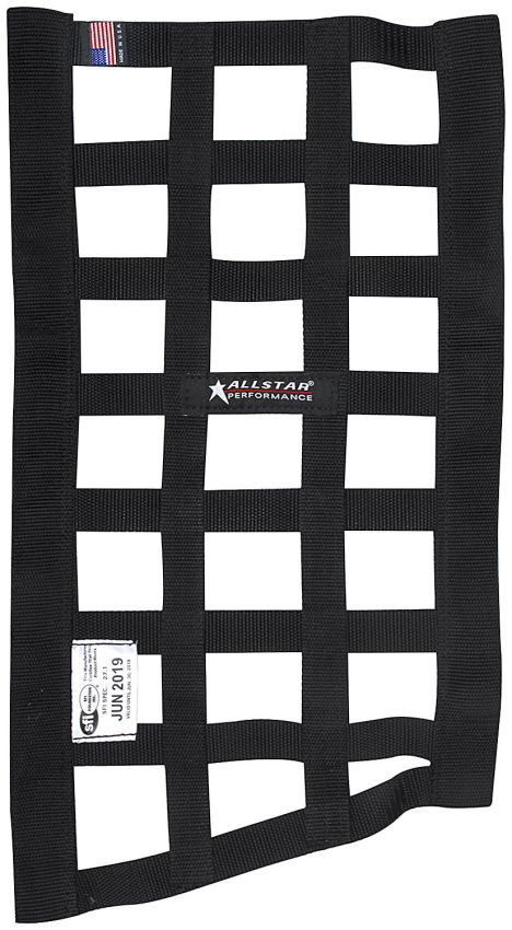 ALLSTAR PERFORMANCE ALL10291 Window Net Border Style Funny Car Black SFI