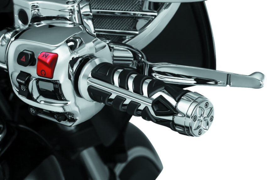 Kuryakyn 5635 Spear Grips For 14-17 Indian Chrome