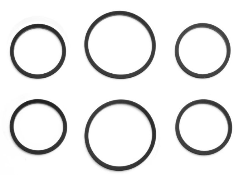 Wilwood 130-5660 O-Ring Kit - 1.62/1.25/1.25 Square Seal - 6 pk.