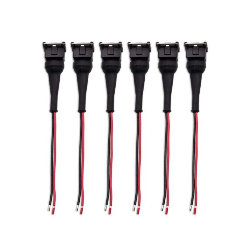 BLOX Racing Injector Pigtail Ev1 Female - Set Of 6