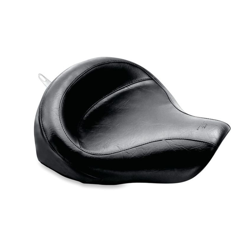Mustang Motorcycle 76117 Mustang 06-17 Harley Dyna Wide Touring Solo Seat - Black