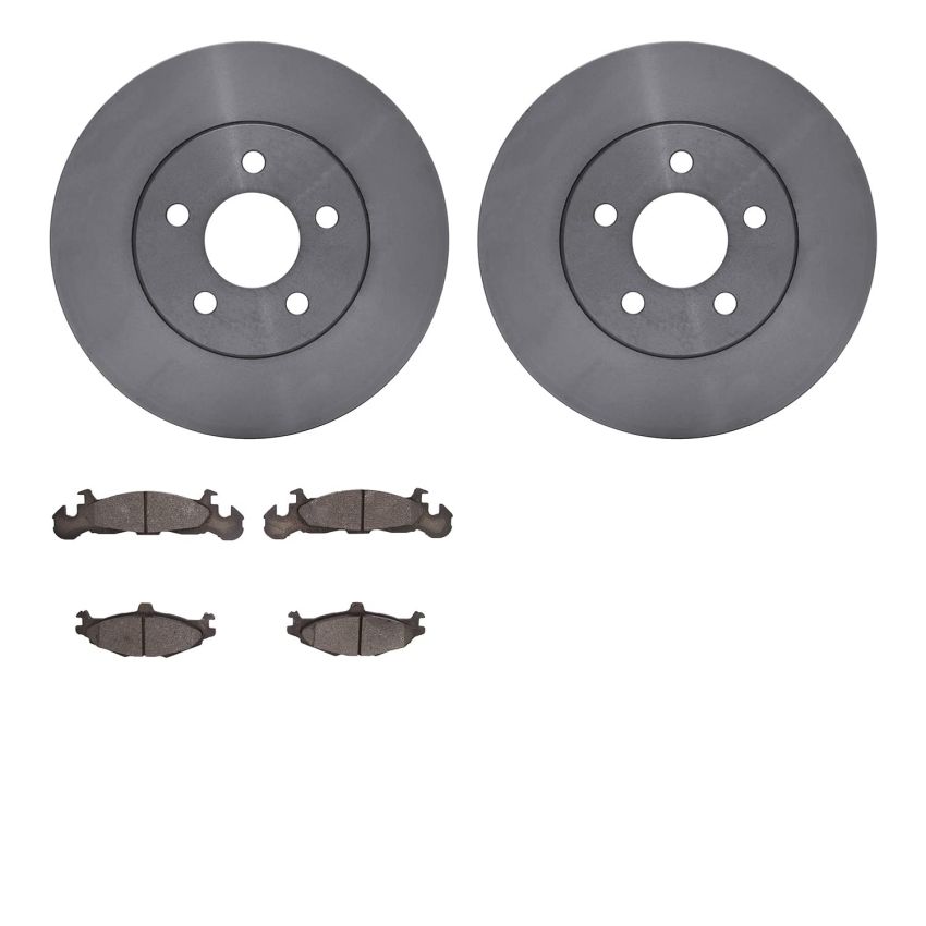 Dynamic Friction 6502-40197 Rotor Kit
