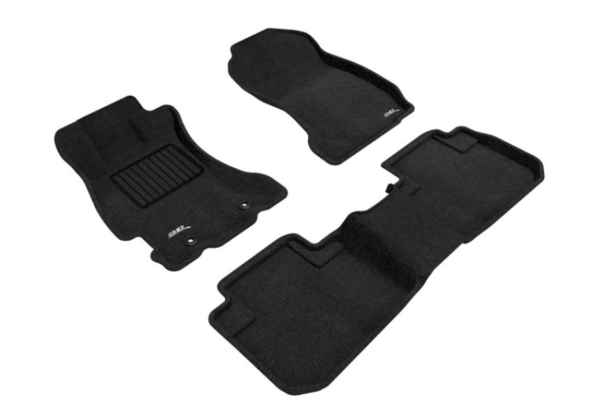 3D MAXpider L1SB00904709 14-18 Subaru Forester Elegant Black R1 R2