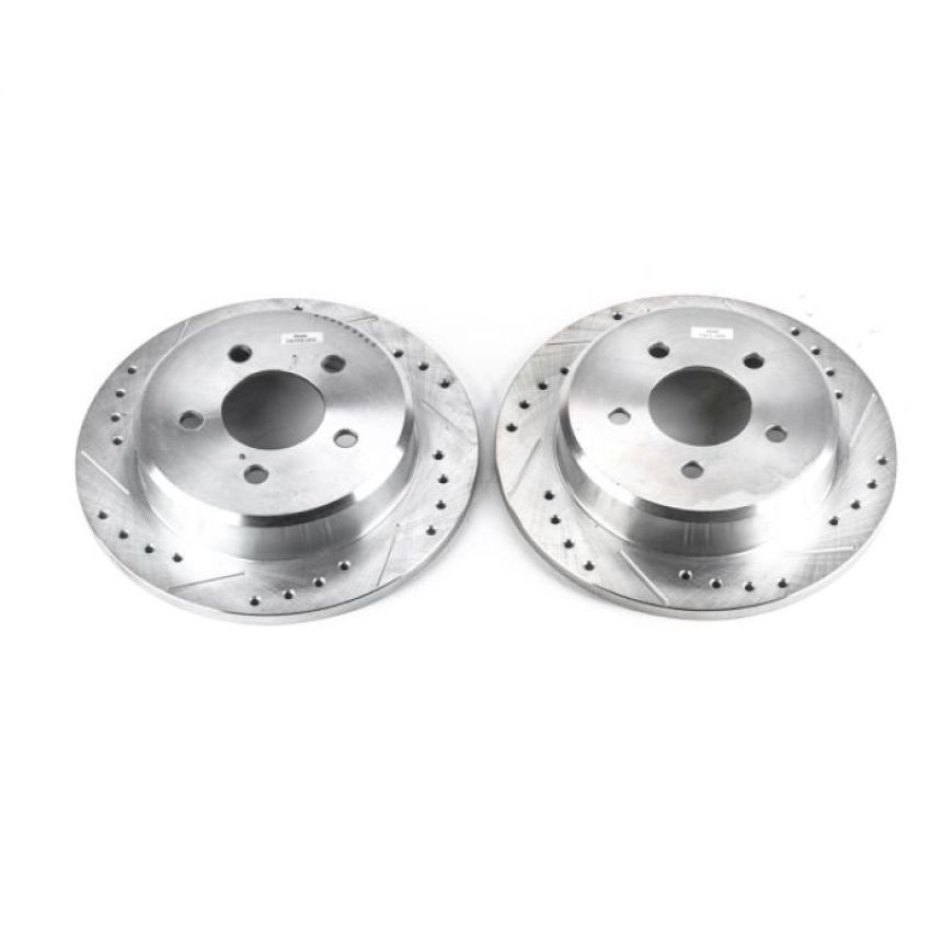 PowerStop AR8552XPR PowerStop Evolution Performance Drilled, Slotted & Plated Brake Rotor Pair
