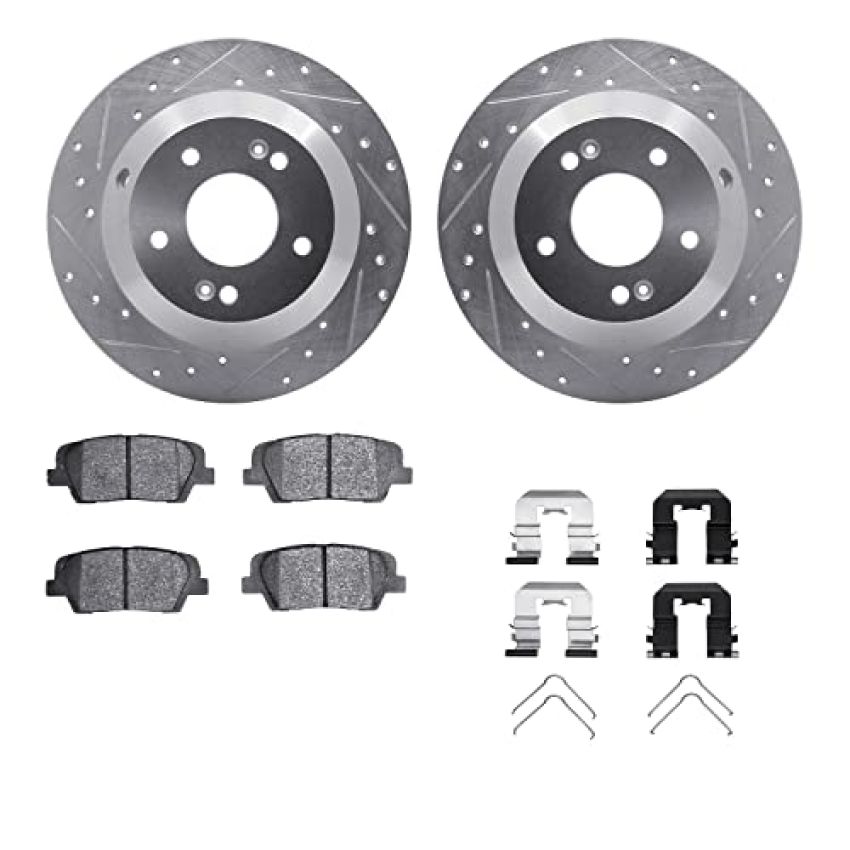 Dynamic Friction 7512-03090 Rotor Kit