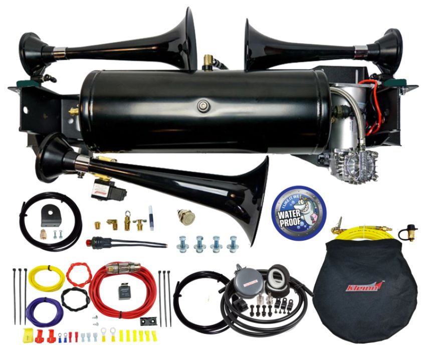 Kleinn Air Horns RAM1500-230 Kleinn 09-18 Dodge Ram 1500 Onboard Air System w/ Model 230 Horns