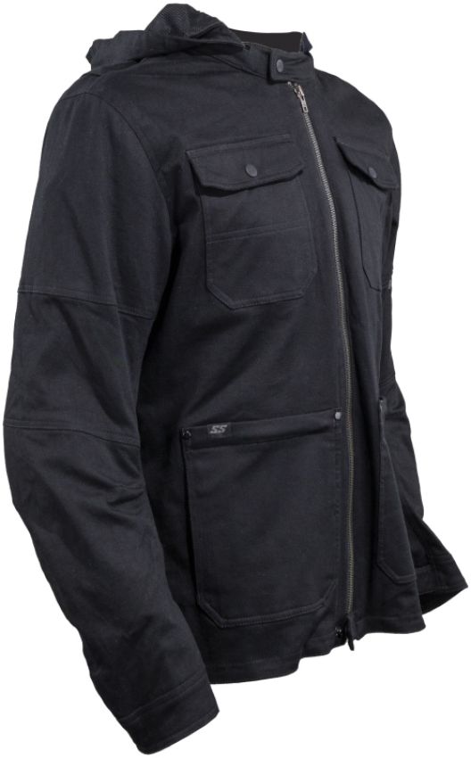 Speed and Strength 609829 Dogs Of War 2.0 Textile Jacket Black - Medium
