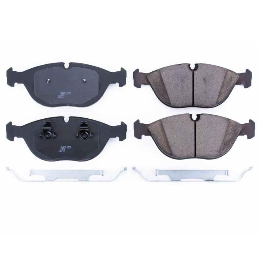 PowerStop 17-682 PowerStop - Z17 Low-Dust Ceramic Brake Pads with Hardware