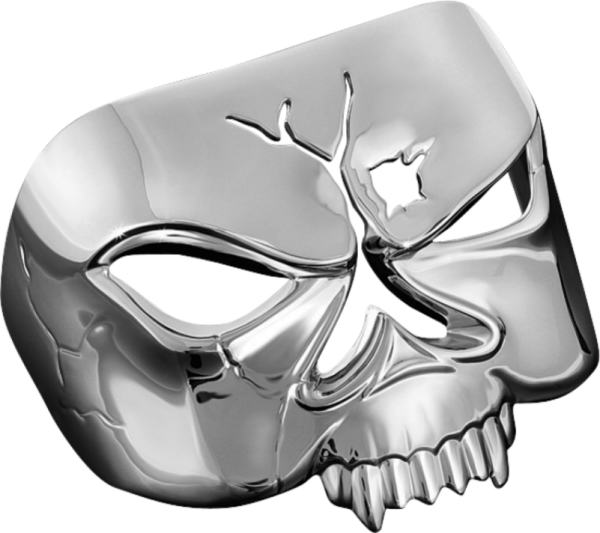 Kuryakyn 9009 Zombie Taillight Cover Chrome
