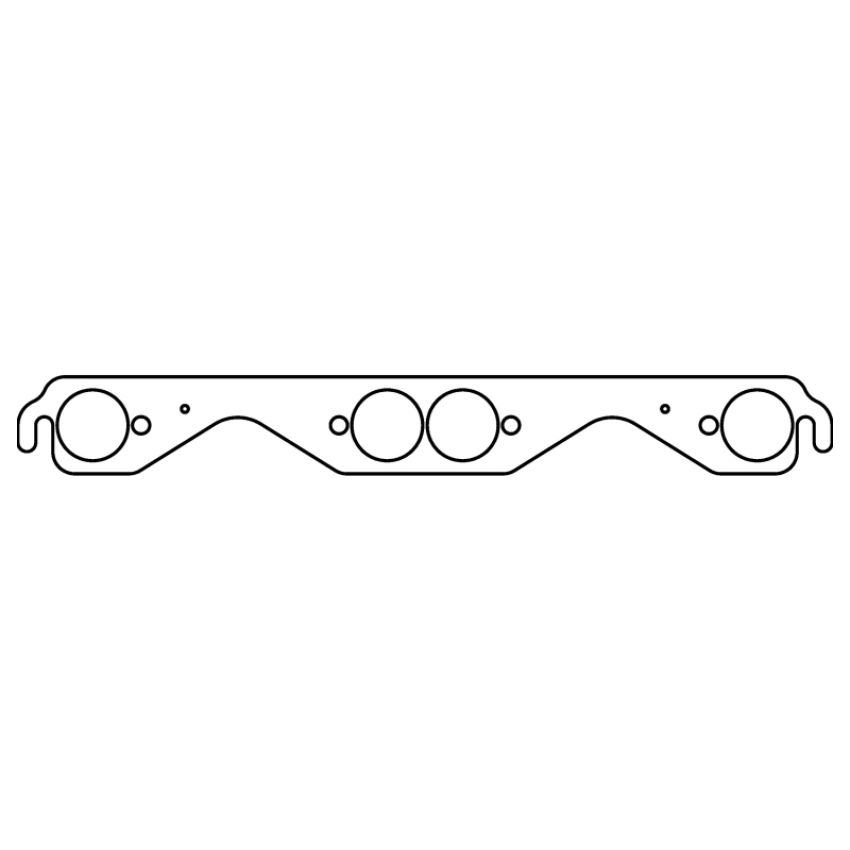 MLS Exhaust Gasket - SBC 1.625 Round Port
