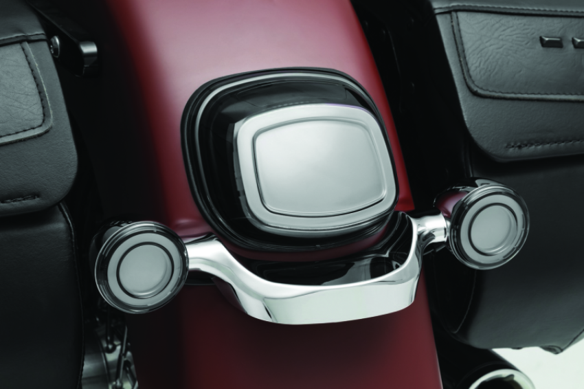 Kuryakyn 2913 Tracer LED Taillight Smoke Lens Without License Light