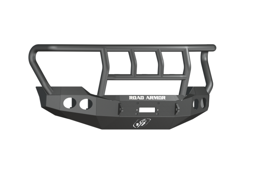 Road Armor 61102B 11-16 Ford F-250 Stealth Front Winch Bumper w/Titan II Standard Flare - Tex Blk