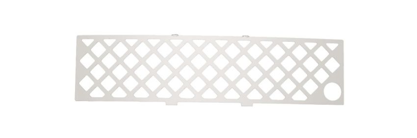 Putco 82182FP 11-14 Ford F-150 EcoBoost Bumper Grille Insert - SS Diamond Design w/ Heater Plug Opening