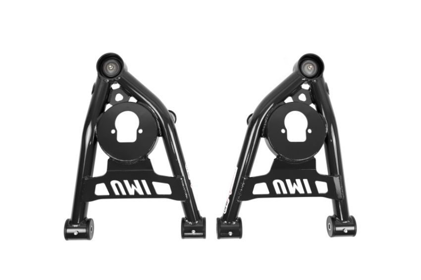 UMI Performance 403133-B 64-72 GM A-Body Tubular Upper & Lower Front A-Arm Kit - Black