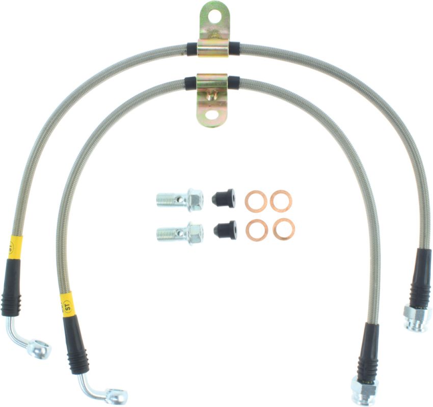 Stoptech 950.45005 Stainless Steel Front Brake lines for Mazda RX8