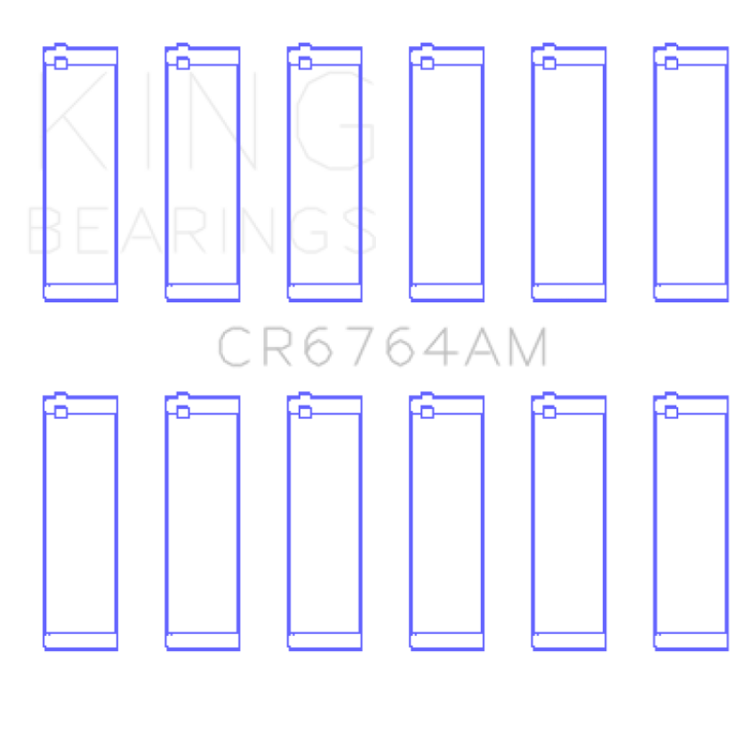 King VW AES/AUE/ABV (Size +.25) Connecting Rod Bearing Set