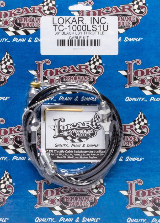 LOKAR LOKTC-1000LS1U Hi-Tech Throttle Cable Kit