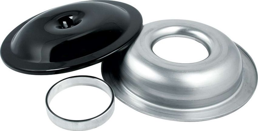 ALLSTAR PERFORMANCE ALL26099 Air Cleaner Kit 14in Black w/1.00 Spacer