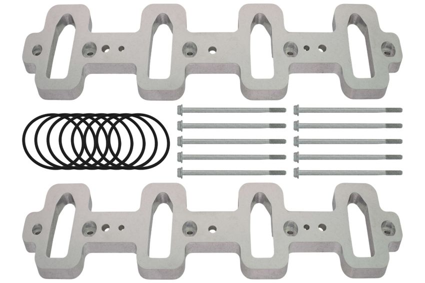 ICT BILLET ICT551959 LS Intake Manifold Spacer Cathedral Port