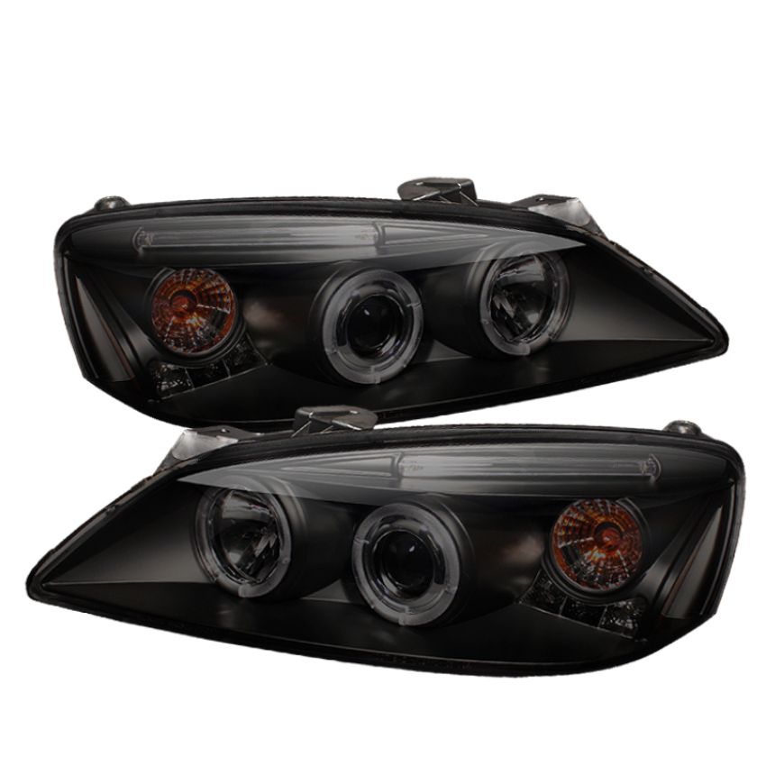 SPYDER 5078612 Projector Headlights - LED Halo - Black Smoke