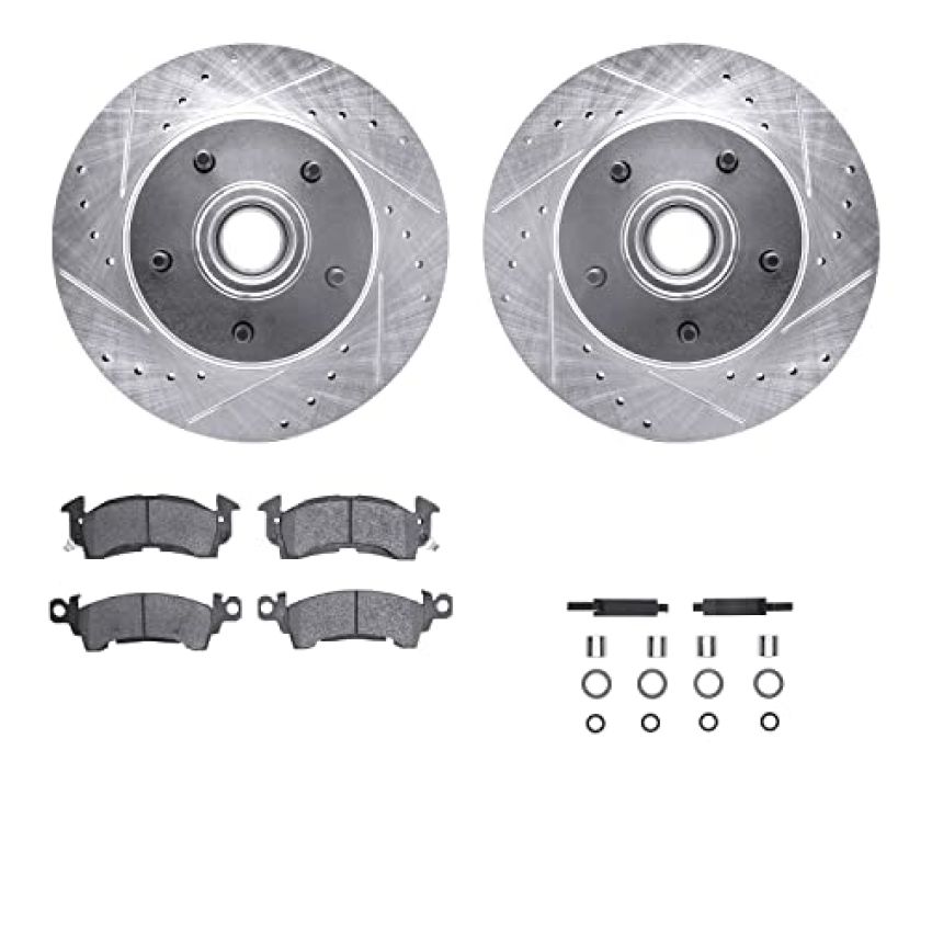 Dynamic Friction 7212-47017 Rotor Kit