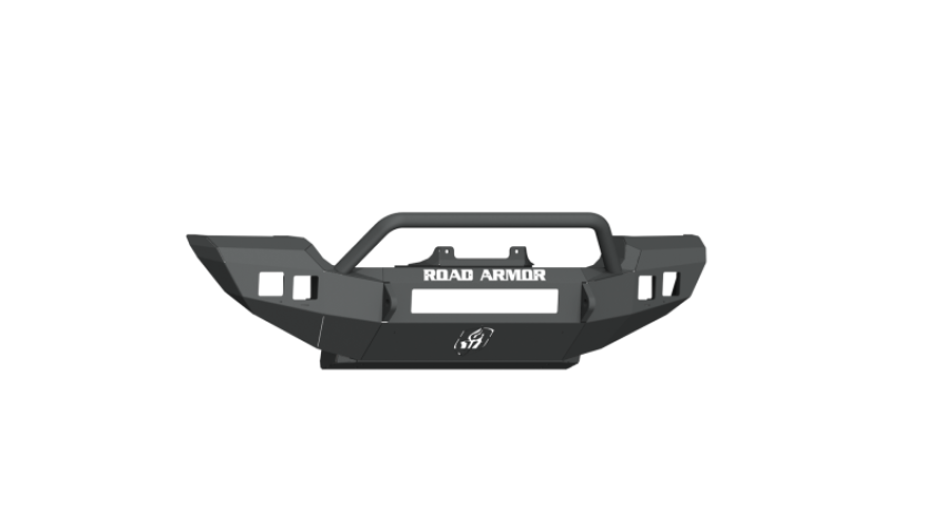 Road Armor 5184F4B 18-20 Jeep Wrangler JL Sport Stealth Front Winch Bumper w/Pre-Runner Guard - Blk