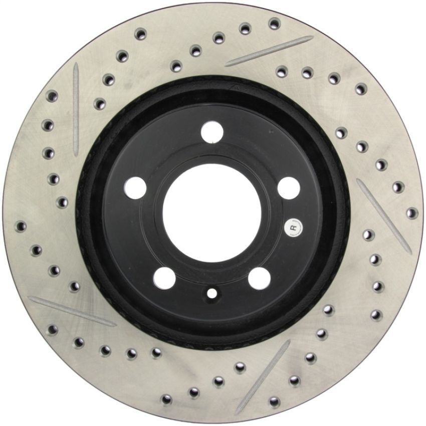 Stoptech 127.33088R Slotted & Drilled Sport Brake Rotor