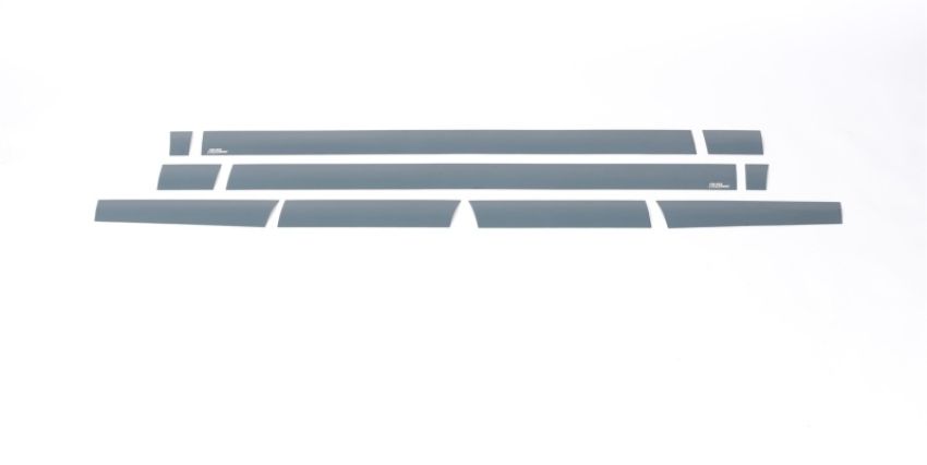 Putco 9751440BP 15-20 Ford F-150 Reg Cab 6.5ft - (4.25in Tall -10pcs) Black Platinum Rocker Panels