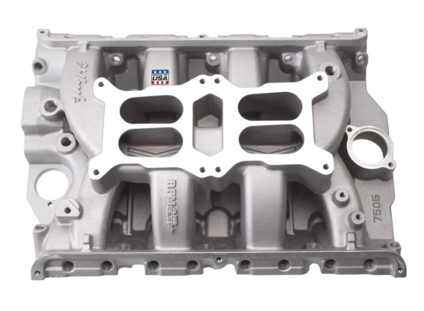 EDELBROCK EDE7505 Ford FE Performer RPM Dual Quad Manifold