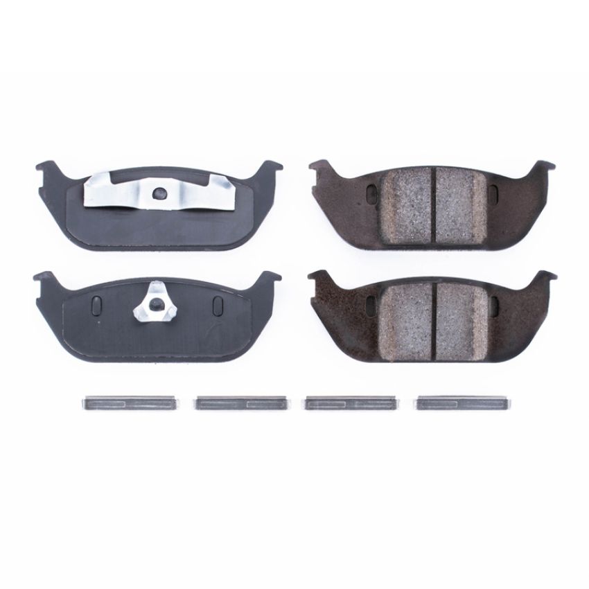 PowerStop 17-952 PowerStop - Z17 Low-Dust Ceramic Brake Pads with Hardware