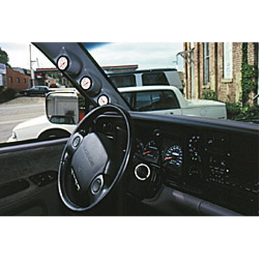 AutoMeter 17201 GAUGE MOUNT, A-PILLAR, FULL, TRIPLE, 2 1/16