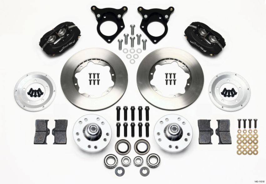 Wilwood 140-11018 Forged Dynalite Front Kit 11.00in 87-93 Mustang 5 Lug