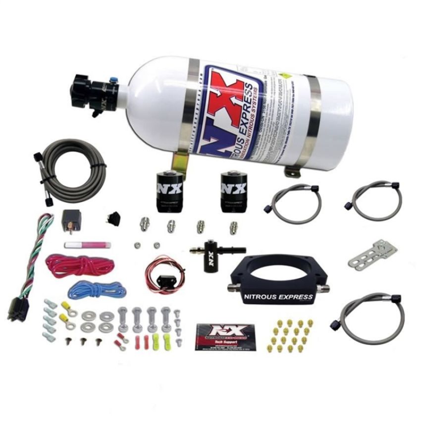 Nitrous Express 20938-10 LT1 NITROUS PLATE SYSTEM (50-300HP) W/ 10LB BOTTLE