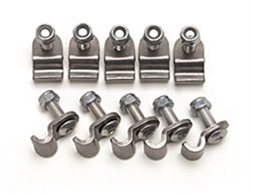 RUSSELL RUS654030 3/16in SS Brake Line Clamps - 12pk